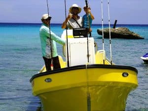 departing curacao fishing