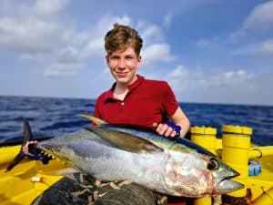 Yellowfin tuna curacaofishing